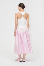 Stine Goya Tank Hybrid Long Dress Dress Pastel Pink