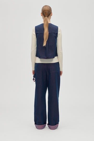 Stine Goya Twist Knee Seams Pants Pants Dusky / Dried Rose