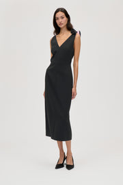 Stine Goya V-Neck Dress With Detail Dress Black