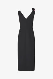 Stine Goya V-Neck Dress With Detail Dress Black