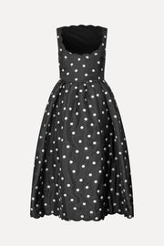 Stine Goya Voluminous Midi Dress Dress Quilted Dots